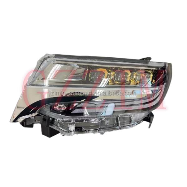 Toyota Alphard Автомобильный световой аксессуар Три глаза Золотой фронтальный факел