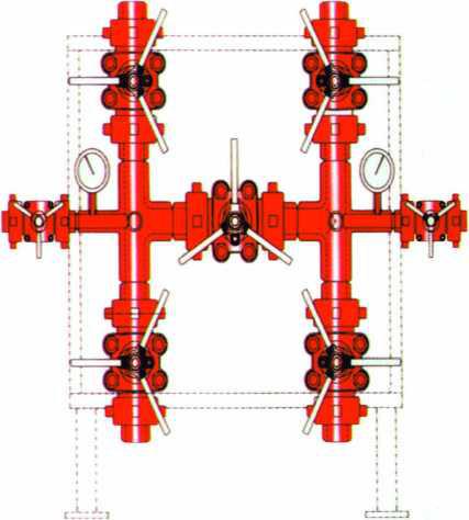 Well Drilling Oil Wellhead Equipment Drilling Fluid Manifold Alloy Steel Material