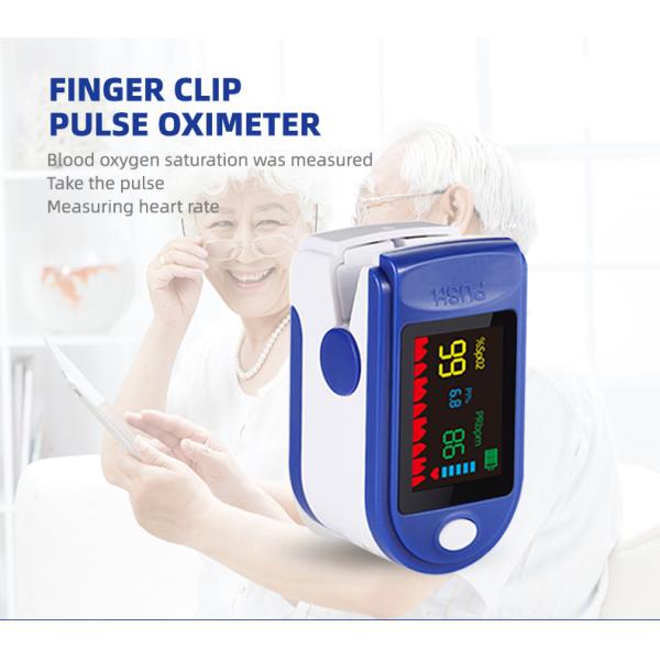 Integrated Mini Fingertip Pulse Oximeter With LCD Display