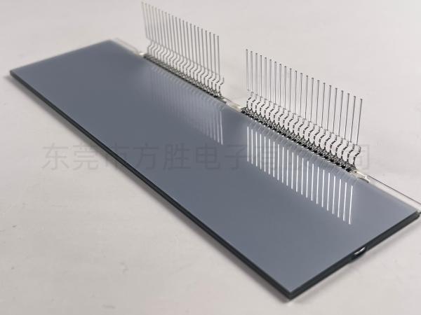 Custom Segment Type HTN LCD Display Screen | High Contrast Monochrome LCD Panel Manufacturer for Industrial Instruments