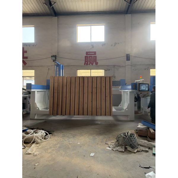 Zeus 5+3 5 Axis CNC Bridge Cutting Machine for Granite & Marble with HD Camera Suction Cup 15kw Motor Remote Control 220V/380V