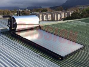 Washing / Sun Energy Solar Geysers , Flat Plate Solar Water Heater For Bathroom