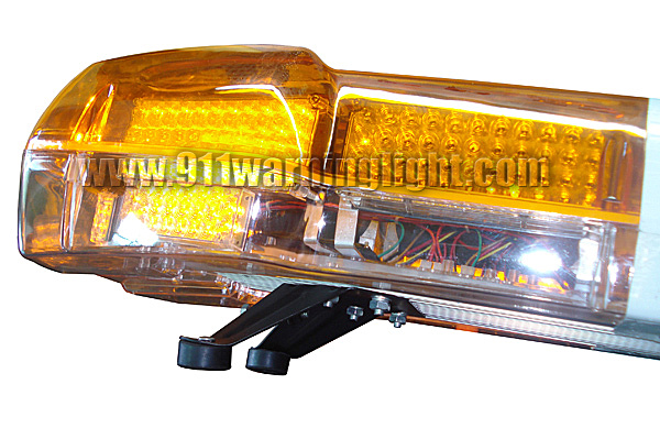 TBD-GA-01322P Amber LED lightbar, DC12V, 100000h service life, PC lenses, waterproof,
