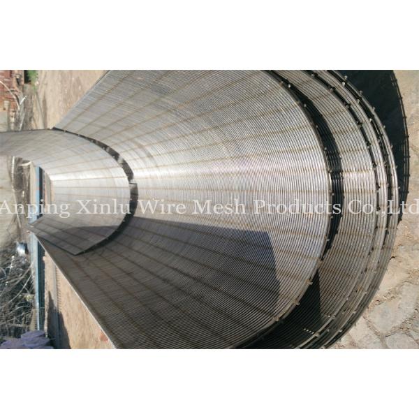 Экран нержавеющей стали Dewatering обшивает панелями изогнутый экран барабанчика отработанной воды