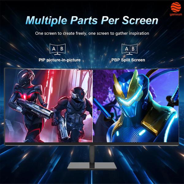 Custom Logo 34 Inches Flat Ultrawide Monitor 144Hz 165Hz 180Hz For Work And Gaming