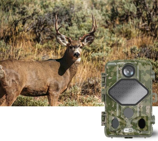 4K/2.7K/1080P Hunting Surveillance Camera With 4xAA Batteries 2500mAh