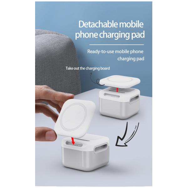 Nom Chargeur sans fil multifonctionnel - Lumière LED bleue à distance de transmission ≤ 6 mm