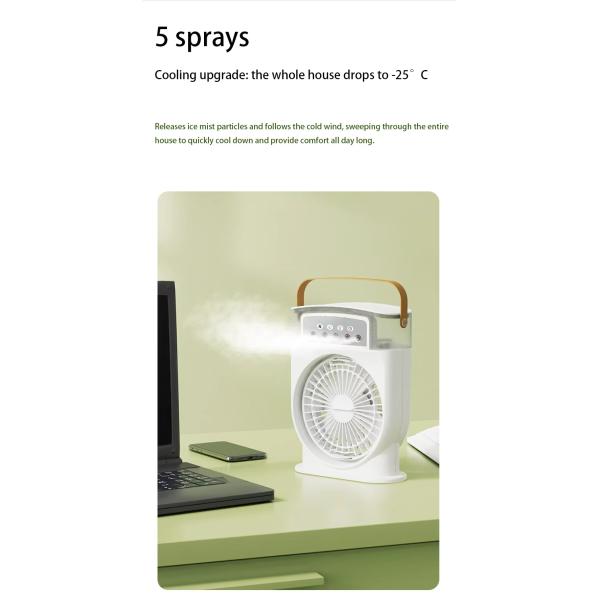 Mini Rechargeable Standing Ductless Industrial Outdoor Smart Cooler Room air Conditioner Humidifier Water Mist Fan