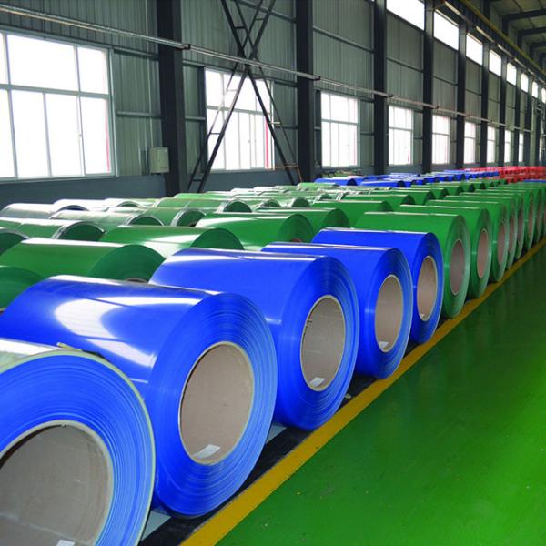 Cold Rolled Hot Rolled PPGI Coated Coil 0.5*1500mm 0.8*1250mm Customizable Ral9002  Color