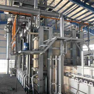 Glass Material Melting 10 TPD Small Recuperative Furnace