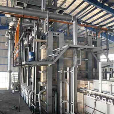 Glass Material Melting 10 TPD Small Recuperative Furnace