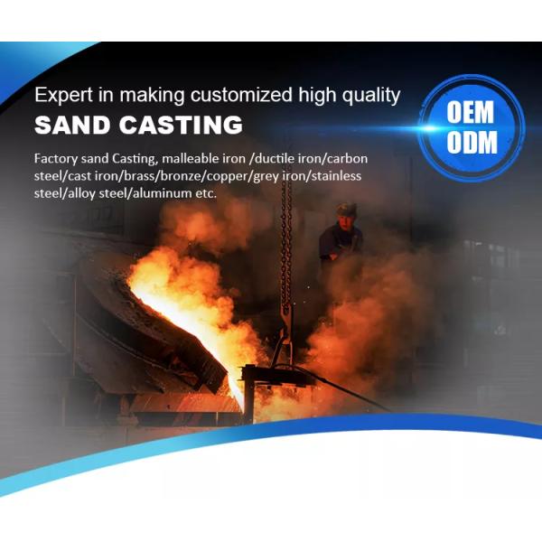Bastidor de arena dúctil del ancla del viento del hierro del molde de alta calidad
