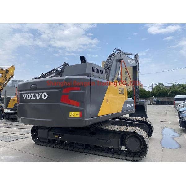 2020 year 20 ton VOLVO EC200 used excavator with strong power and hydraulic stability