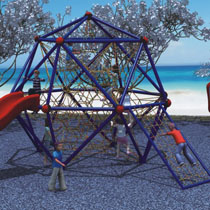 Novel Design Kids Rope And Steel Outdoor Kids Climbing Wall Equipment