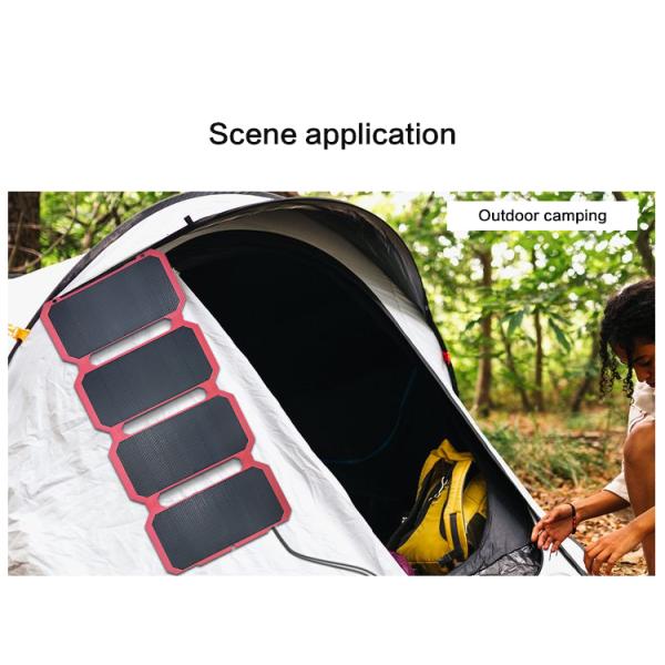 гибкие панели солнечных батарей 28В ЭТФЭ делают систему хранения солнечной энергии 12В/15В водоустойчивой для располагаться лагерем