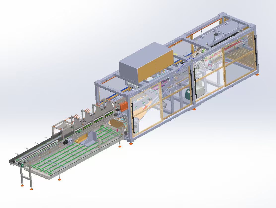Linear Wrap-around case Packer