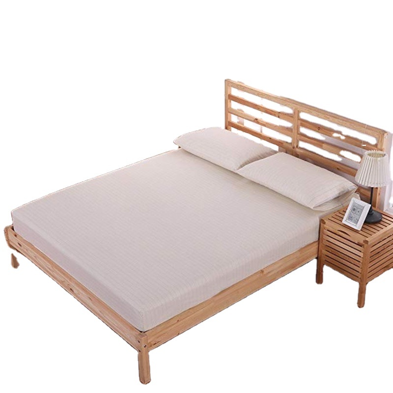 New Lifestyle EMF Protection Bed Sheet Customized Silver Fiber Cotton Fabric Dobby Yarn Dyed Grounding Earth-Friendly Safety