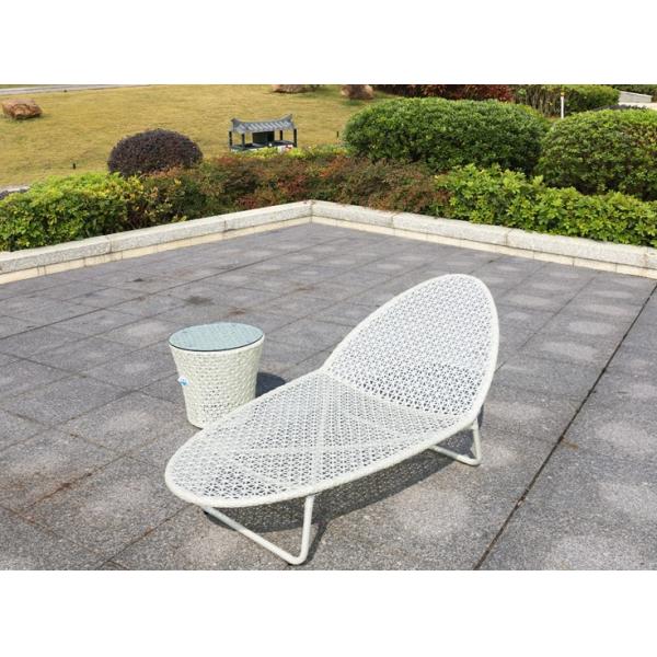 Outdoor Furniture Balcony Leisure Recline Rattan Chair Beach Lounger Swimming Pool Sun Loungers