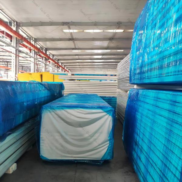 Heat Fire Water Resistant Metal Cold Room Wall Panels For Kitchen Cooling Storage Room