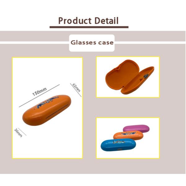 15cm Kids Hard Plastic Glasses Case , Custom Printed Glasses Case