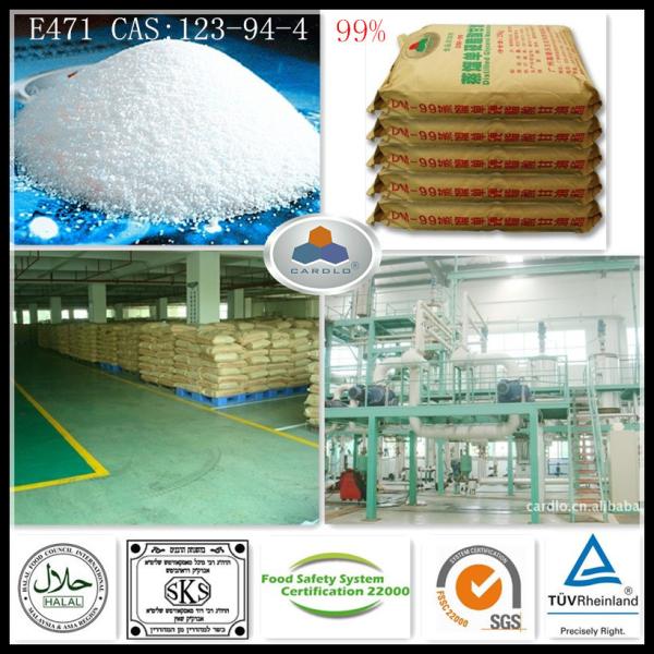 Halal Approved 99% Purity Distilled Monoglyceride