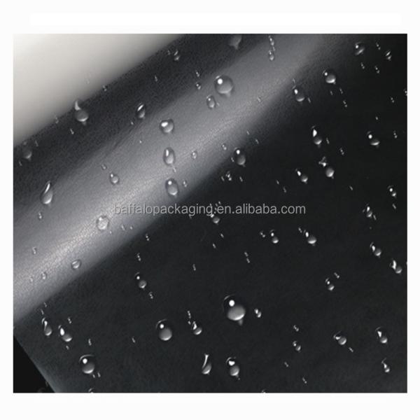 Economy 18 Micron No Adhesive Leather Texture Embossing BOPP Thermal Lamination Film for High End Paper Bags Boxes Photo Albums