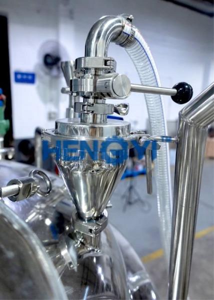 Fixed Vacuum Homogenizer Emulsifier 500L for Cosmetic Cream Lotion