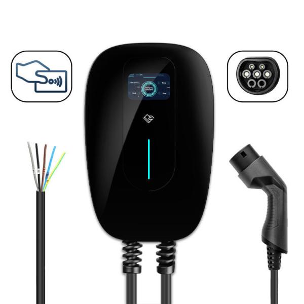 Carregador esperto do veículo elétrico da casa do carregador 3Phase 32A do FCC Wifi EV do CE