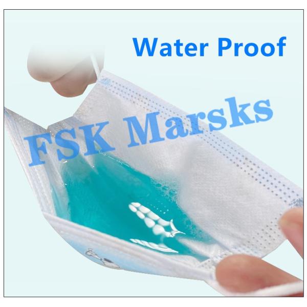 Melt Blown Child Safe Face Mask Antiviral Surgical Mask For Kids Baby Students