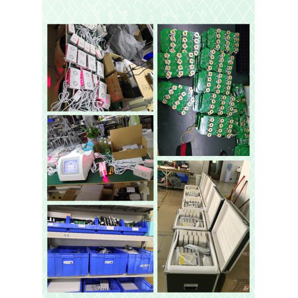 Терапия лазера Липо лазера 4 диодов длины волны подвергает механической обработке 12 пусковых площадок уменьшая машину красоты