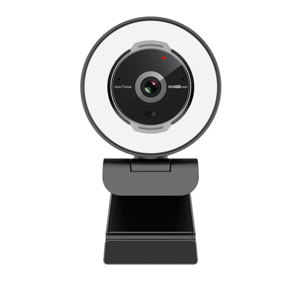 4K Home Office Webcam with PDAF Autofocus Dual Microphone USB Camera