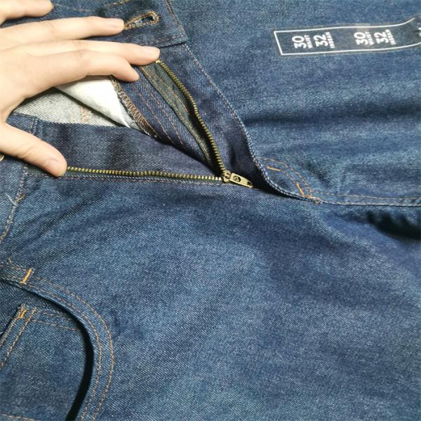 пожаробезопасные брюки джинсовой ткани 100% хлопок THPC FR джинсов Workwear 11.5oz