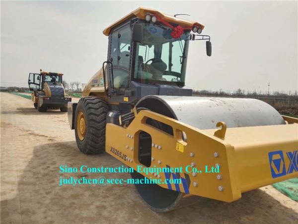 Heavy Duty Construction Equipment Single Drum Vibratory Road Roller XS265JS 26 Ton