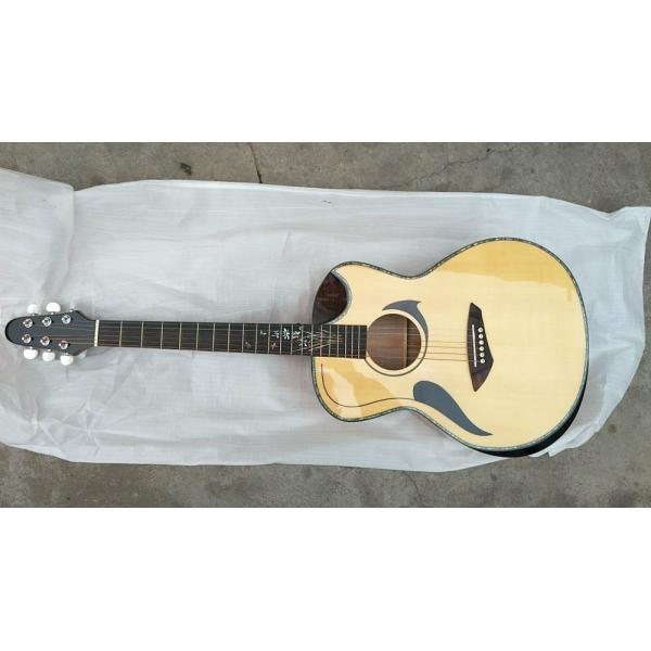 AAAA all solid guitar grand new customize acoustic guitars