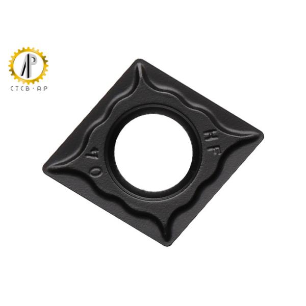 CNC Inserts CCMT0602 Tungsten Carbide Lathe Tools , External Turning Tools