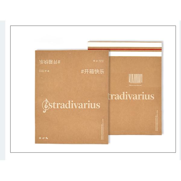GDCX Mail Mailer Recycl Envelop Recyclable Protective Envelope Printing Packaging Recyclable Kraft Paper Mailing Bag