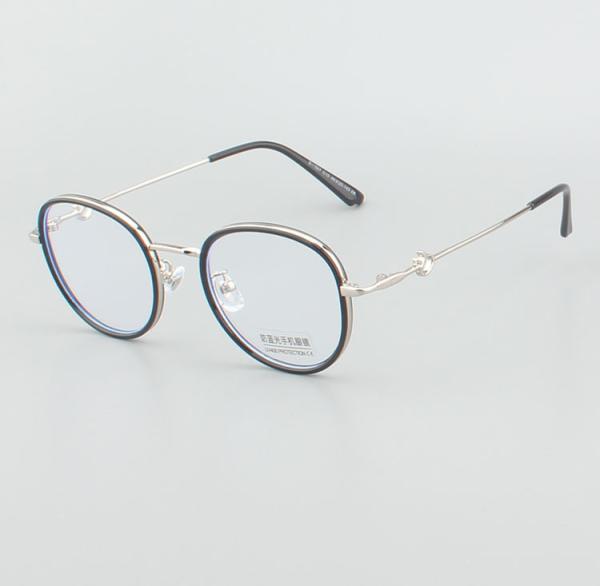 Round Retro TR90 Blue Light Blocking Kids Optical Frame