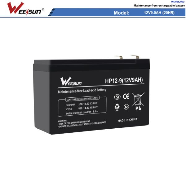 Long Life Ups 12V Lead Acid Battery Ms9 12 12v9ah 20hr Battery
