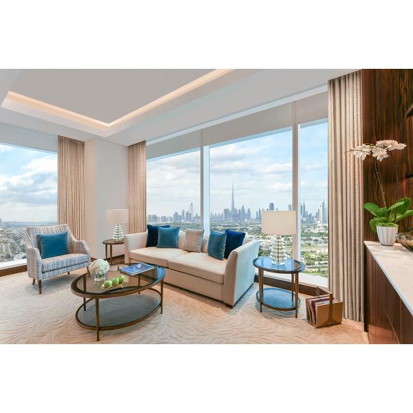 Оттенок Fnurnitures облицовки + света черного дерева наборов спальни мебели гостиницы звезды Sofitel 5 стандартный