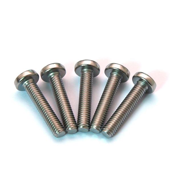 M4 DIN7985 304 18-8 Stainless Steel Phillips Drive Pan Head Machine Screw Fine Thread