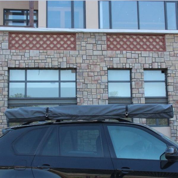 9KG Gross Weight Car Side Awning with Camping and Shower Tent Folding Size 162X19X10cm