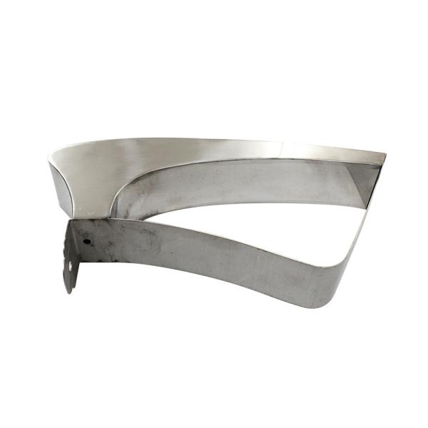 Weights 0.9kg/ Pairs Stainless Steel Barber Chair Handrail For Barber Shop Beauty Salon Chair