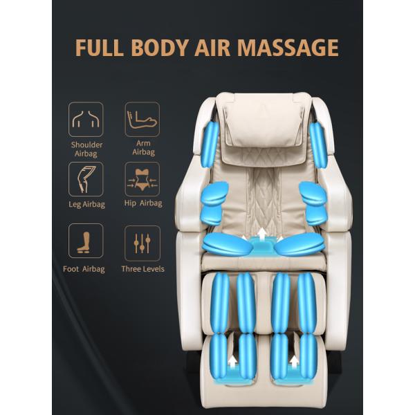 3d Zero Gravity Massage Chair PU ROHS Electric Full Body Shiatsu Massage Chair Dolby