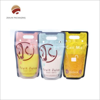 Liquido de extrusão múltipla Stand Up Pouch Aceitar Logotipo personalizado