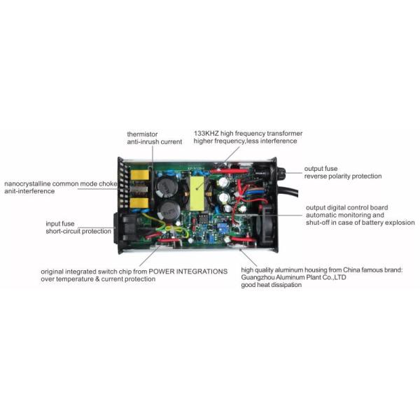 12v Ebike Lithium Battery Charger 24v 36v 48v 52v 60v 72v For Electric Scooter Electric Fork