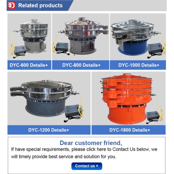 Customizable Carbon Steel Ultrasonic Vibrating Screen 500 Mesh