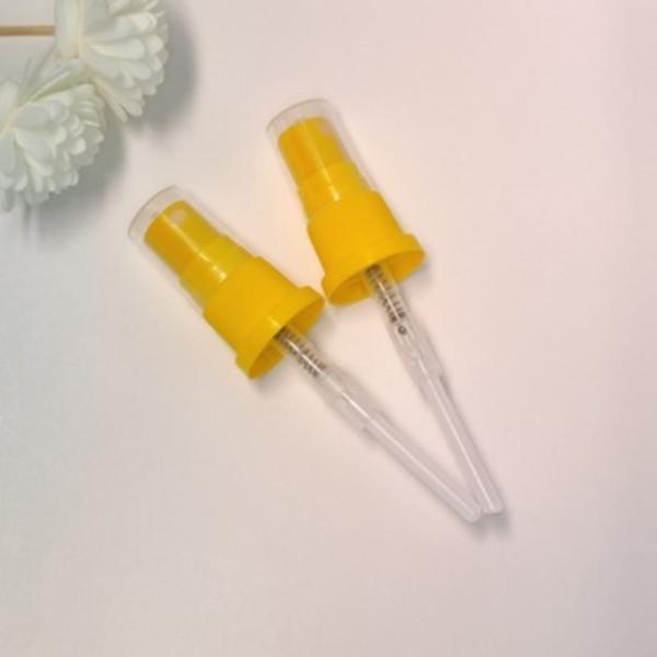 Yellow Special Collar 18 / 415 Plastic Fine Mist Sprayer For Washing