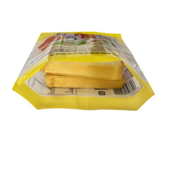 Gravure Printing Customized Thickness Heat Sealable Frozen Organic Food Packaging Bags