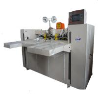 Máquina de costura da caixa ondulada semi auto da caixa do Plc
