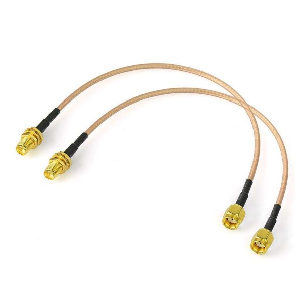 Coaxial WiFi Antenna Extension Cable RG316 RP-SMA Connectors 30cm 12 Inch for WiFi Router Security IP Camera Wireless Mini PCI